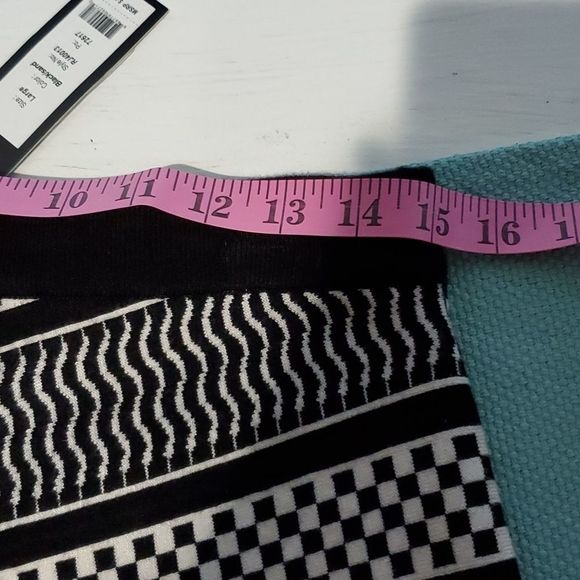 Romeo & Juliet Couture Ladies' Skirt Pencil, Black and White, Size Large NWT-NEW - Picture 10 of 11